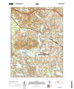 Clarkston 2019 topographic map thumbnail