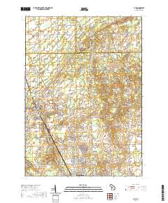 Clio 2019 topographic map thumbnail