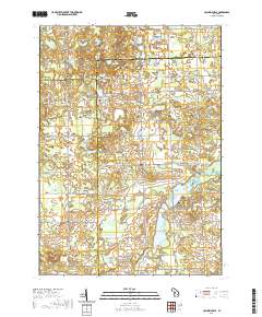 Columbiaville 2019 topographic map thumbnail