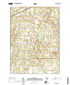 Corunna SE 2019 topographic map thumbnail