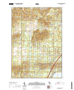Cote Dame Marie 2019 topographic map thumbnail