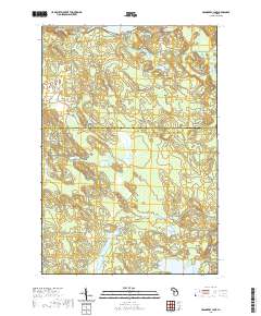 Cranberry Lake 2019 topographic map thumbnail