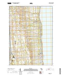 Croswell 2019 topographic map thumbnail