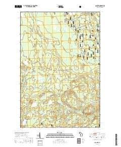 Cup Lake 2019 topographic map thumbnail