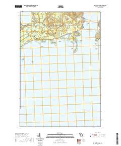 De Tour Village 2019 topographic map thumbnail