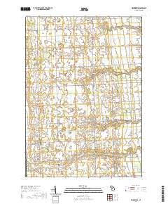 Deckerville 2019 topographic map thumbnail