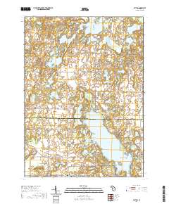 Delton 2019 topographic map thumbnail