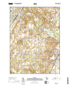 Dowagiac 2019 topographic map thumbnail