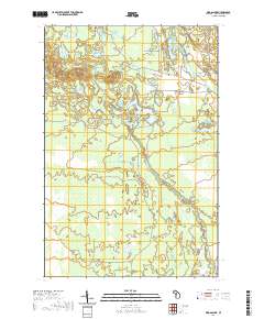Driggs Lake 2019 topographic map thumbnail