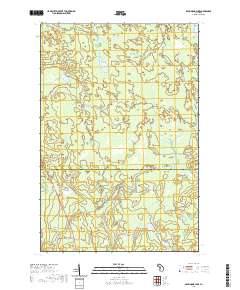 Drummond Lake 2019 topographic map thumbnail