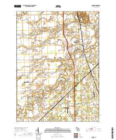 Dundee 2019 topographic map thumbnail