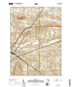 Durand 2019 topographic map thumbnail