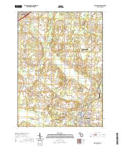 Eaton Rapids 2019 topographic map thumbnail