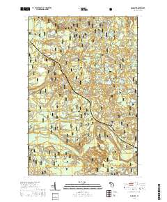 Echo Lake 2019 topographic map thumbnail