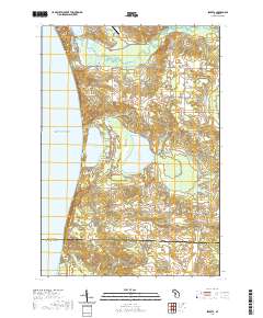Elberta 2019 topographic map thumbnail