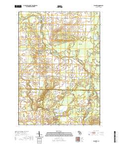 Falmouth 2019 topographic map thumbnail
