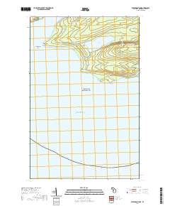 Feldtmann Lake 2019 topographic map thumbnail