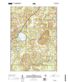 Fife Lake 2019 topographic map thumbnail