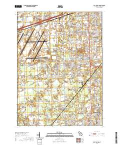 Flat Rock NE 2019 topographic map thumbnail