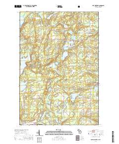 Fortune Lakes 2019 topographic map thumbnail