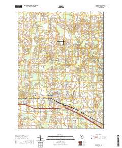 Fowlerville 2019 topographic map thumbnail