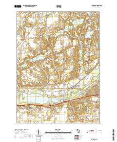Galesburg 2019 topographic map thumbnail