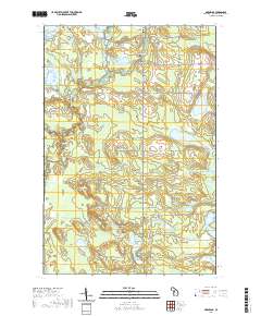 Germfask 2019 topographic map thumbnail