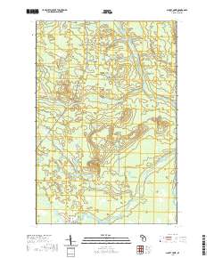 Gimlet Creek 2019 topographic map thumbnail