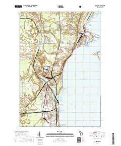 Gladstone 2019 topographic map thumbnail