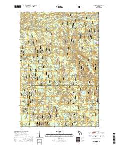 Glitter Lake 2019 topographic map thumbnail