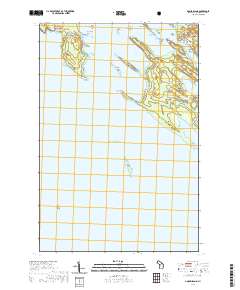 Goose Island 2019 topographic map thumbnail