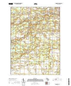 Gordonville 2019 topographic map thumbnail