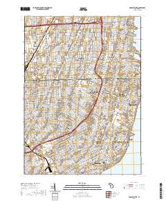 Grosse Pointe 2019 topographic map thumbnail
