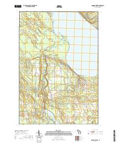 Hangore Heights 2019 topographic map thumbnail