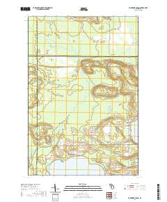 Hardwood Island 2019 topographic map thumbnail