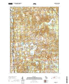 Highland 2019 topographic map thumbnail