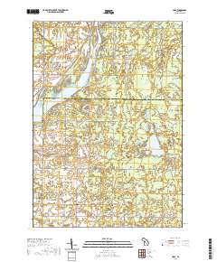 Hope 2019 topographic map thumbnail