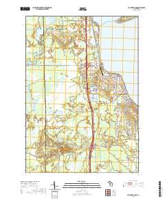 Houghton Lake 2019 topographic map thumbnail