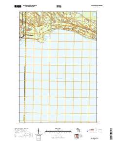 Hughes Point 2019 topographic map thumbnail
