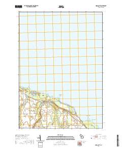 Huron City 2019 topographic map thumbnail