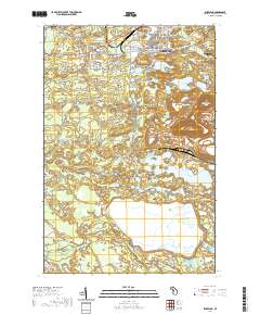 Ishpeming 2019 topographic map thumbnail