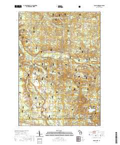 Island Lake 2019 topographic map thumbnail