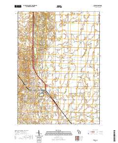 Ithaca 2019 topographic map thumbnail