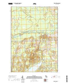 Jewett Creek 2019 topographic map thumbnail