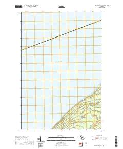 Keweenaw Bay NE 2019 topographic map thumbnail