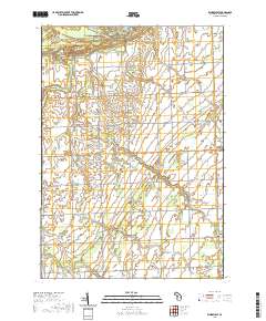 Kinde West 2019 topographic map thumbnail
