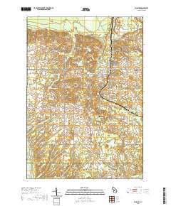 Kingsley 2019 topographic map thumbnail