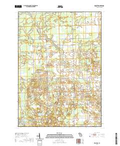 Kingston 2019 topographic map thumbnail