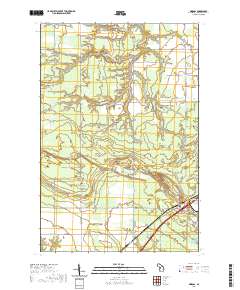 Kinross 2019 topographic map thumbnail