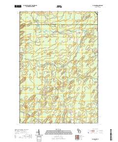 La Branche 2019 topographic map thumbnail